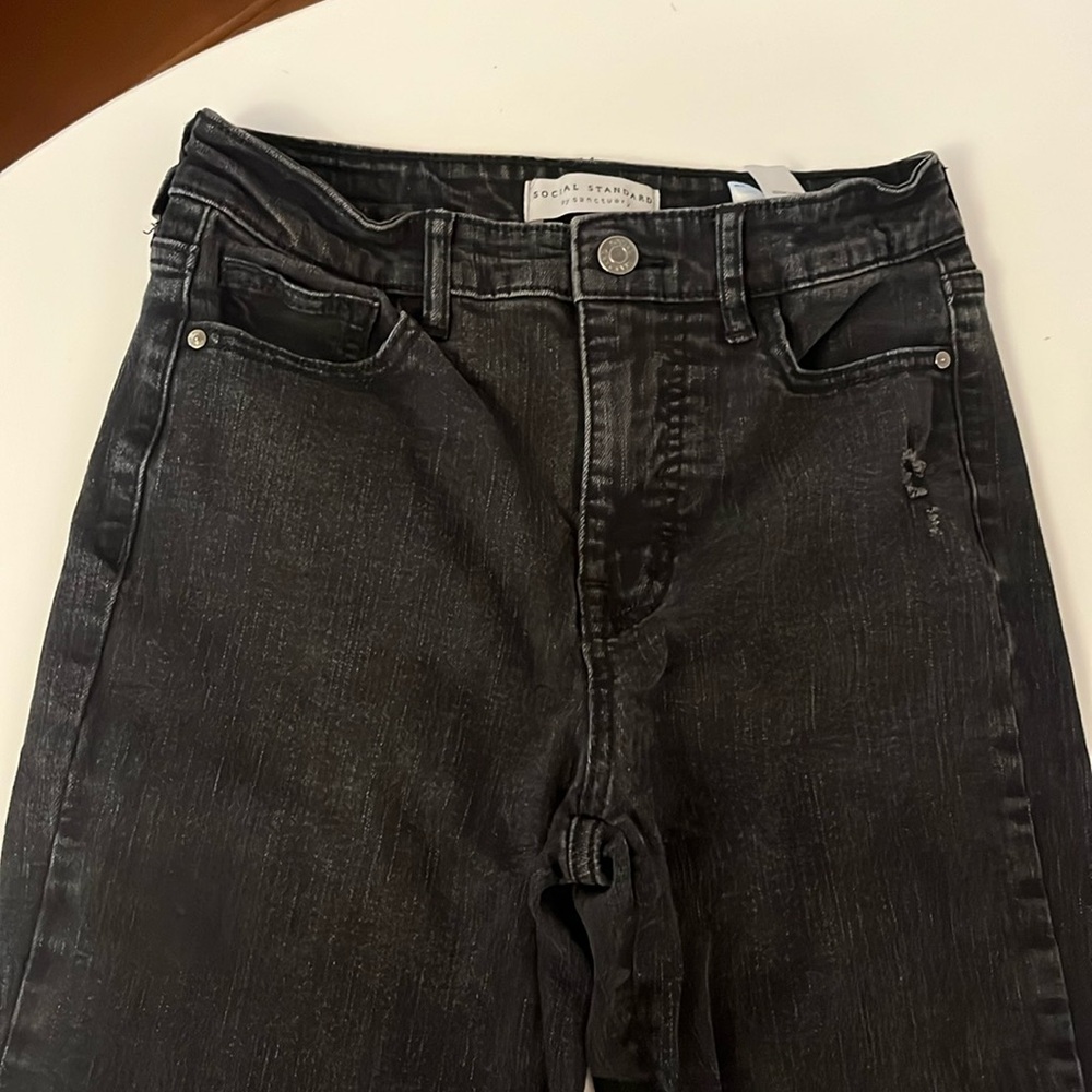 Never worn Sanctuary black jeans